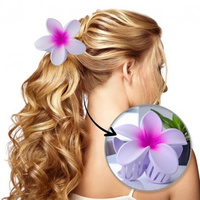 ECARLA Klamra d/wł. SP383 kwiat XL fiolet mat &