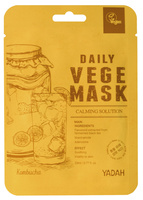 YADAH Daily Vege Maska w płachcie Kombucha 23ml