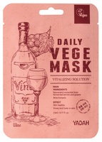 YADAH Daily Vege Maska w płachcie Wino 23ml