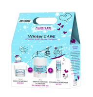 FLOSLEK Zestaw prezentowy Winter Care Krem ochronny zimowy 50 ml + Krem w sztyfcie ochronny 20 g + Pomadka ochronna spf 20 4 g