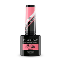 CLARESA Brush Easy Gel Żel do paznokci - Peach 5 g