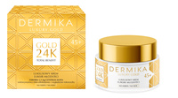 DERMIKA Luxury Gold 24K Total Benefit Luksusowy krem eliksir młodości 45+ na dzień na noc 50 ml