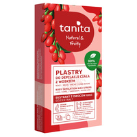 Tanita Natural & Fruity Plastry do depilacji ciała z woskiem