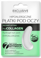 EXCLUSIVE COSMETICS Pro-collagen Płatki hipoalergiczne pod oczy Liftingujące 1 para