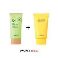 SAEM Pakiet SPF50+ - JEJU SUN GEL + ECO EARTH SUN