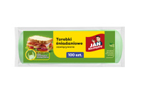 JAN NIEZBĘDNY Torebki śniadaniowe zawiązywane - foliowe 1op.-100szt