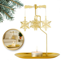 ECARLA Świecznik metalowy SW08 karuzela