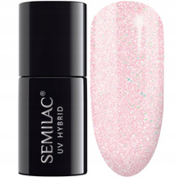SEMILAC Lakier hybrydowy 164 Pink Crystals 7 ml