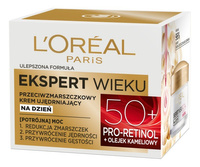 LOREAL Ekspert Wieku 50+ Przeciwzmarszczkowy Krem liftingujący na dzień SPF20 50 ml