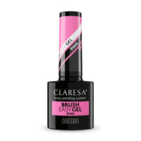 CLARESA Brush Easy Gel Żel do paznokci - Pink 5 g