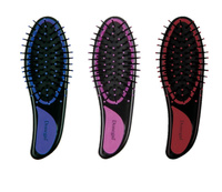 DONEGAL Szczotka do włosów mini z poduszką - plastikowe igły (9002) 1 szt. - mix kolorów