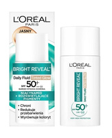 LOREAL Bright Reveal Fluid do twarzy odcień jasny Tinted Glow SPF50+ 50 ml