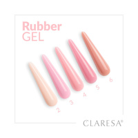 CLARESA Rubber Gel Żel do budowania i przedłużania paznokci 04 - 45 g