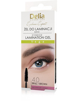 DELIA Eyebrow Expert Żel do laminacji brwi 4.0 Brąz 4 ml