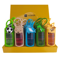 HISKIN Antibac Hand Cleanser+ Zestaw Biobójczych Żeli do rąk - stand ekspozycyjny 5x4szt