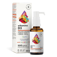 AURA HERBALS Witamina D3 dla dzieci MCT aerozol 50 ml