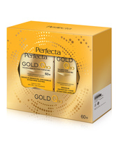 PERFECTA Zestaw prezentowy Gold Q10(krem 60+ na dzień i noc + krem pod oczy )