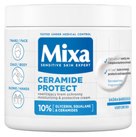MIXA Ceramide Protect Nawilżający Krem ochronny do twarzy i ciała 400 ml