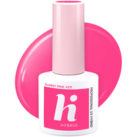 HI HYBRID Lakier hybrydowy Party #211 Sunny Pink  5ml