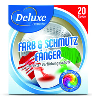DELUXE Chusteczki 20szt wyłapujące KOLOR