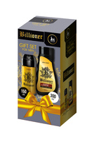 JEAN MARC Billioner Zestaw prezentowy męski - Deo spray 150 ml + Żel pod prysznic 300 ml