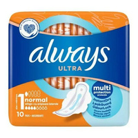 ALWAYS Ultra Podpaski ze skrzydełkami - Normal (rozmiar 1) 1op.-10 sztuk