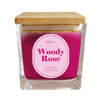 BRAIT Świeca piaskowa Woody Rose 130 g