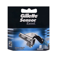 GILLETTE Sensor Excel Wkłady wymienne do maszynki do golenia dla mężczyzn 1 op. - 5 szt.