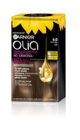 GARNIER Olia Farba do włosów nr 6.0 Light Brown - Jasny brąz