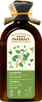 GREEN PHARMACY Szampon przeciwłupieżowy Pąki brzozy i Olej rycynowy 350 ml