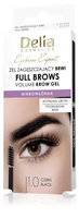 DELIA Eyebrow Expert Żel zagęszczający do brwi - Full Brow 1.0 czerń 7 ml