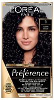 LOREAL Preference Farba do włosów 1 - Czerń  1op.