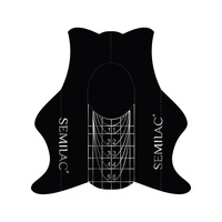 SEMILAC Hardi Shaper Szablony do przedłużania paznokci Slim 1 op. - 100 szt.