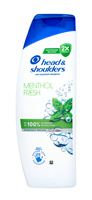 P&G H&S SZAMPON 400ML Menthol Fresh
