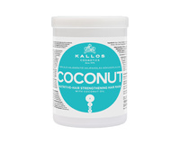 KALLOS Maska d/włosów 1000ml Coconut odżyw.-regen&