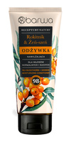 BARWA Receptury Natury Odżywka nawilżająca do włosów normalnych i suchych - Rokitnik & Żeń-szeń