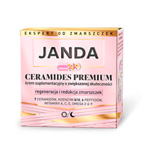 JANDA Ceramides Premium Krem suplementacyjny o zwiększonej skuteczności Regeneracja i redukcja  zmarszczek 50 ml