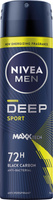 NIVEA MEN Antyperspirant w sprayu Deep Sport 150 ml