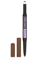 MAYBELLINE Express Brow Satin Duo Dwustronna Kredka do brwi nr 02 Medium Brown 1szt