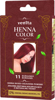 VENITA Henna Color Ziołowa Odżywka koloryzująca - 11 Burgund 1op.
