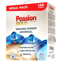 PASSION GOLD Proszek do prania uniwersalny 100 prań 6 kg