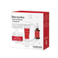 FLOS ZEST ŚW Naczynka Krem d/tw+Krem p/oczy+Konc