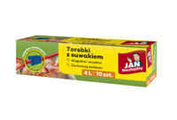JAN NIEZBĘDNY Torebki z suwakiem 4L - 10 sztuk