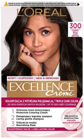 LOREAL Excellence Creme Farba do włosów 300 Ciemny Brąz