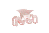 DONEGAL Klamra do włosów - Wave różowa (FA-5766)