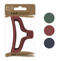 TOP CHOICE Klamra do włosów Trendy (26874) 1 szt. - mix kolorów
