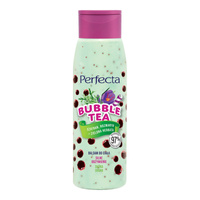 PERFECTA Bubble Tea Balsam do ciała Silne odżywienie - Szafran, Rozmaryn + Zielona Herbata 400 ml