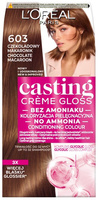 LOREAL Casting Creme Gloss Krem koloryzujący nr 603 Czekoladowy Nugat