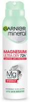 GARNIER Mineral Dezodorant spray Magnesium Ultra Dry 72h - Lasting Dry Protect 150 ml