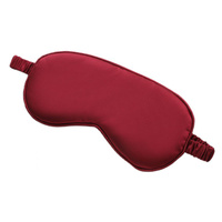 ECARLA opaska na oczy OPK10BOR satynowa bordowa